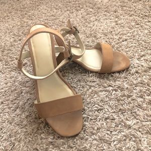 Nisolo Lucia Block Heel Sandal 9 Nubuck Leather